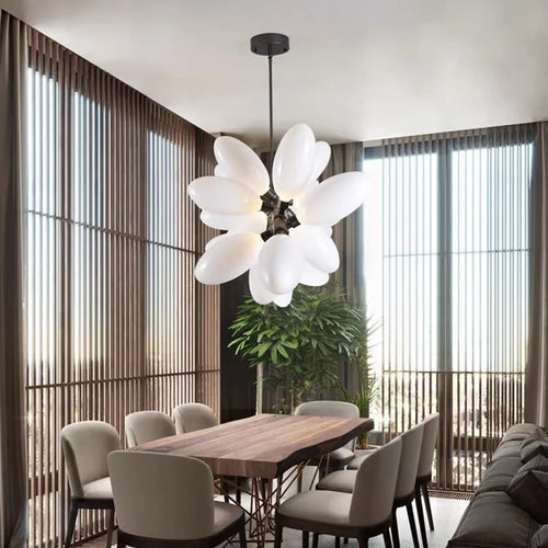 Lustre led au design moderne - vue 7 sur 8