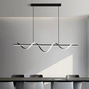 Moderne Pendelleuchte mit dimmbaren LED-Lichtern elegantes Design für stilvolle Wohnräume