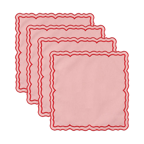 Set de table motif coquille saint jacques marin