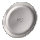 Assiette titane ultralégère portable pour camping randonnée