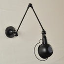 Nordique rétro réglable Joint Long bras applique créative intérieur chambre chevet бра décor à la maison fer applique murale moderne luminaria