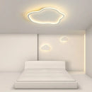 plafonnier led créatif en forme de nuages design nordique décoratif