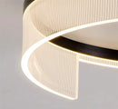 Moderner LED-Deckenleuchte Rund aus Metall und Acryl für Innenbereiche