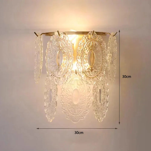 Design-Wandleuchte aus Glas für moderne Inneneinrichtung - vue 12 sur 12