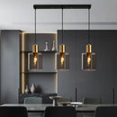 Moderne Glas-Pendelleuchte für elegante Innenbeleuchtung