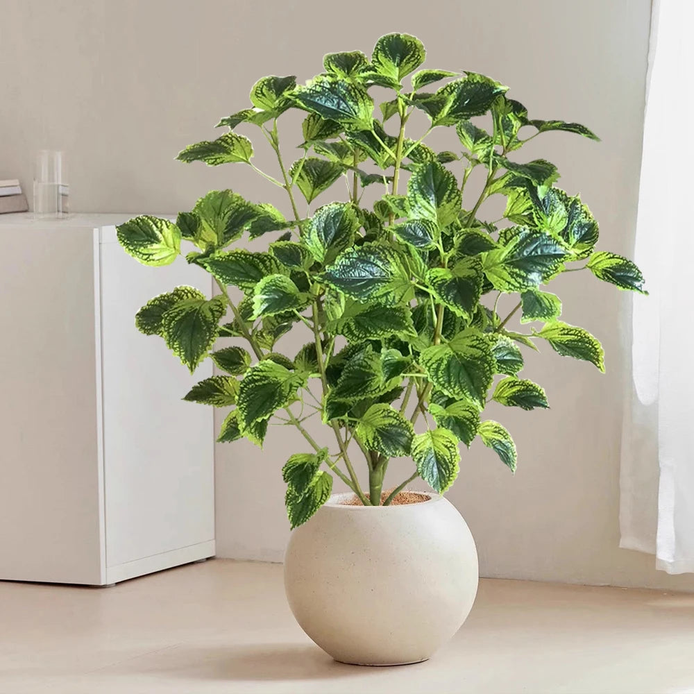 plantes artificielles eucalyptus tropical pour décoration de jardin - vue 4 sur 6