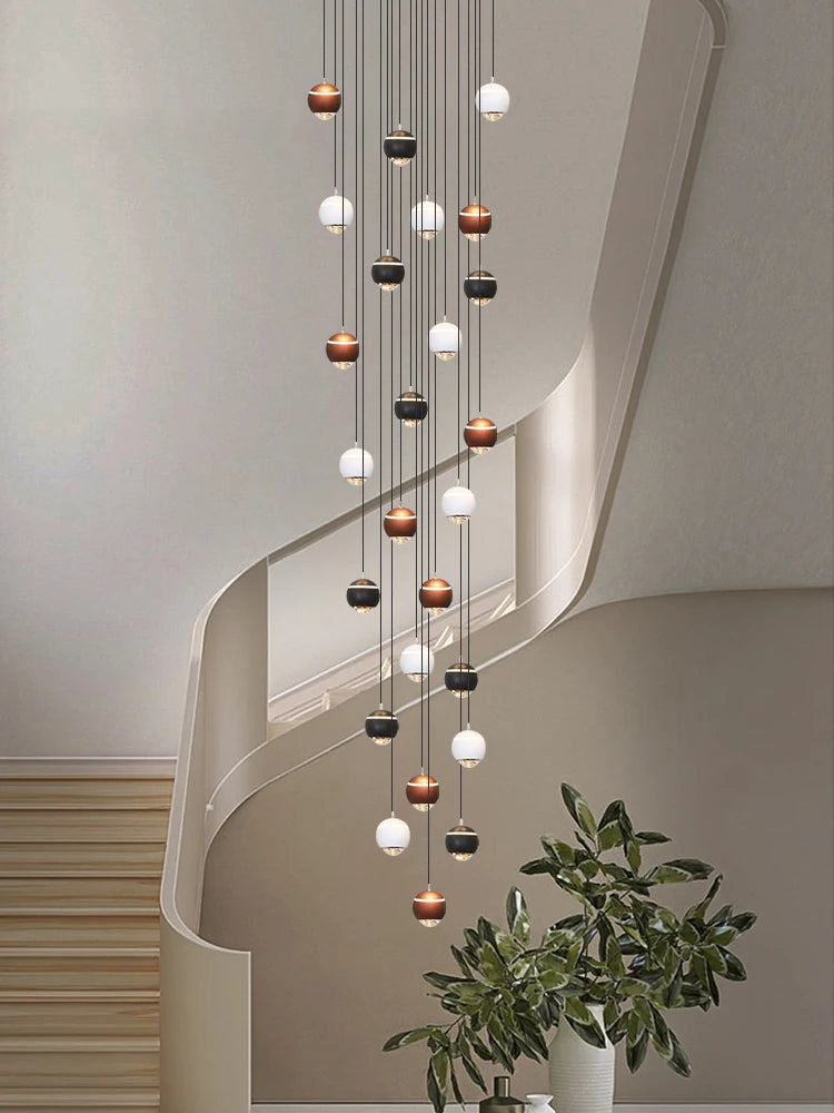 lustre créatif pour éclairage minimaliste et moderne - vue 4 sur 16