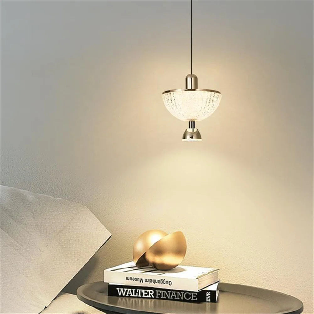 suspension créative en acrylique style nordique luxe décoratif - vue 6 sur 8