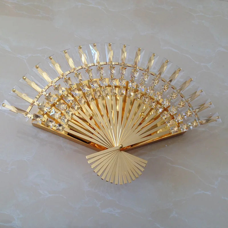applique murale en cristal luxueux pour décoration intérieure - vue 2 sur 7