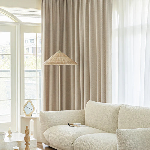 Rideau occultant moderne pour salon et chambre