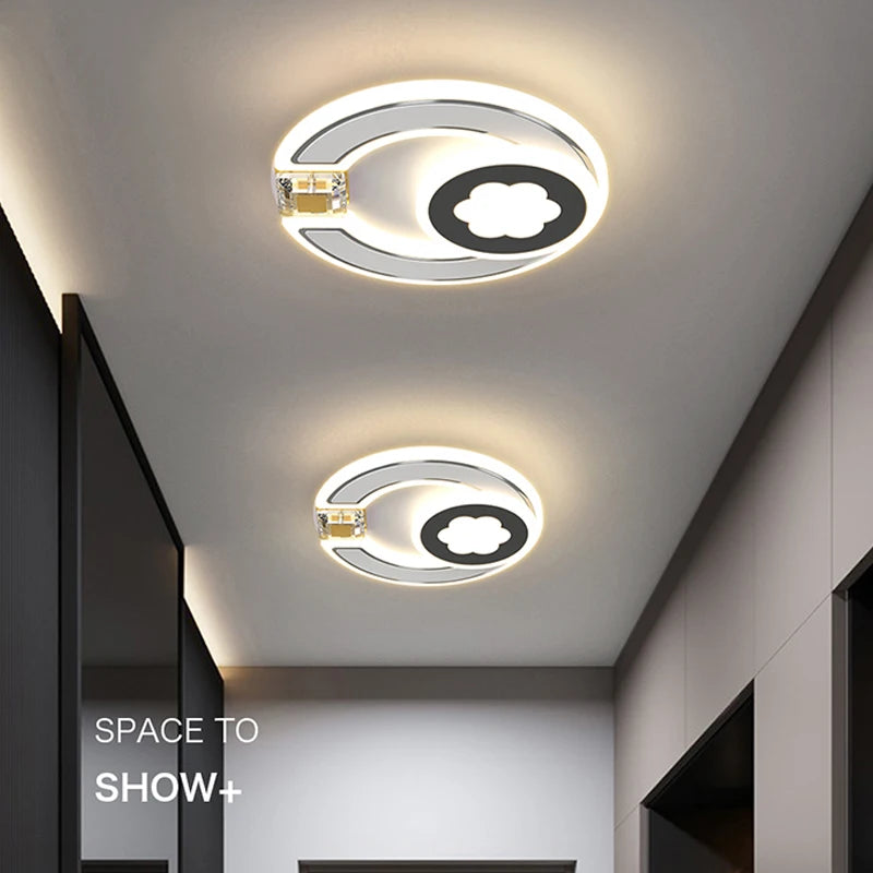 allée nordique led lumières de luxe personnalité créative - vue 3 sur 14