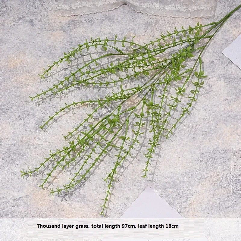 décoration en plastique de plantes aquatiques pour mariage et événements - vue 14 sur 16