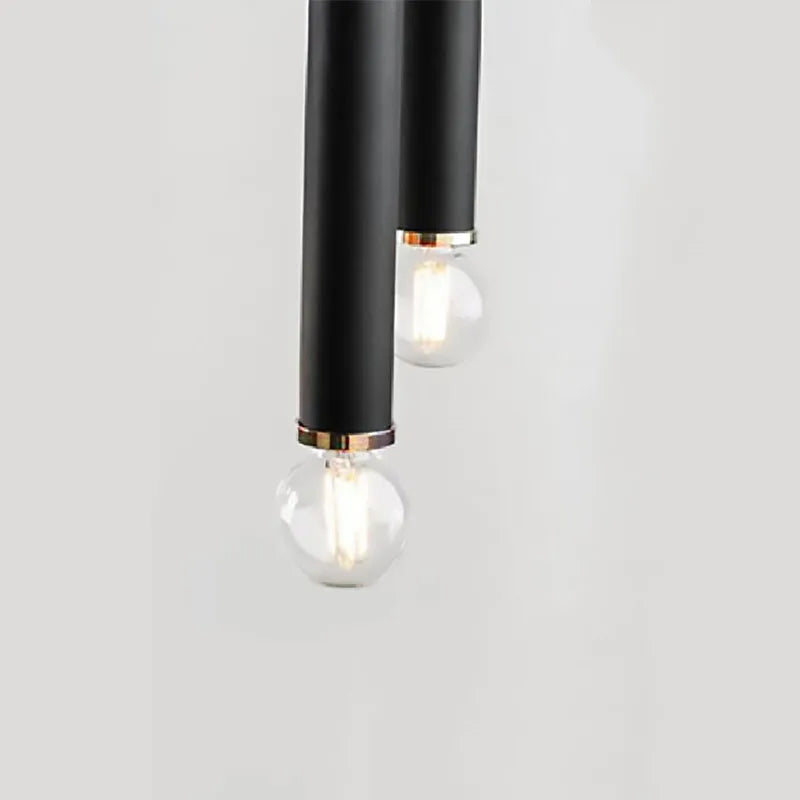 lustre créatif à deux ampoules hauteur réglable - vue 6 sur 8