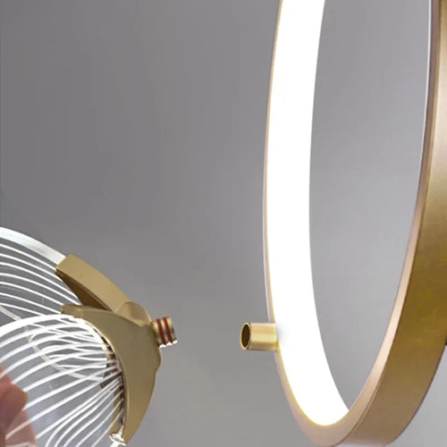 Design-Pendelleuchte aus Acryl für moderne luxuriöse Einrichtung - vue 7 sur 21