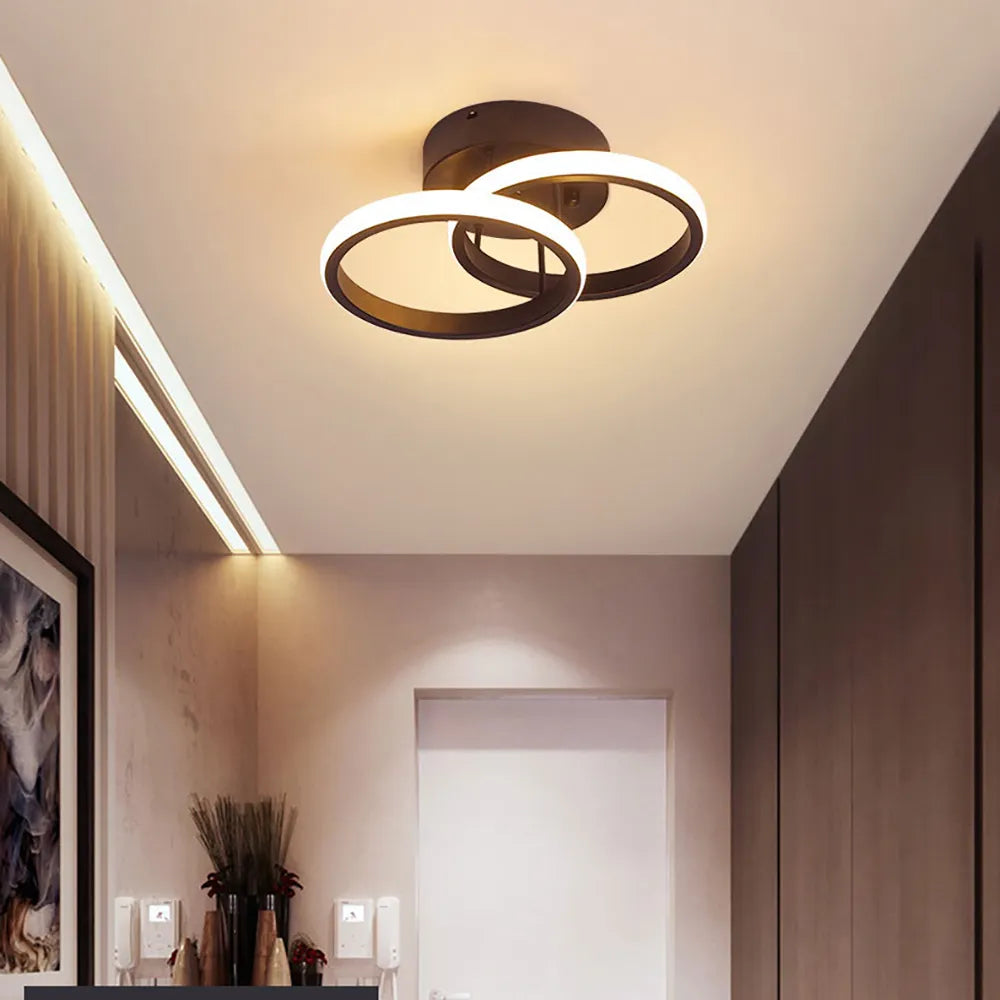 applique murale lumière entrée moderne balcon - vue 3 sur 4
