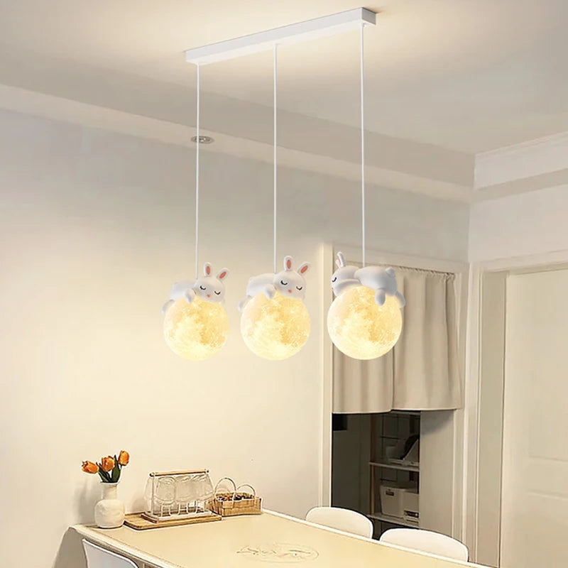 lustre ours/lapin décoratif salon/salle manger