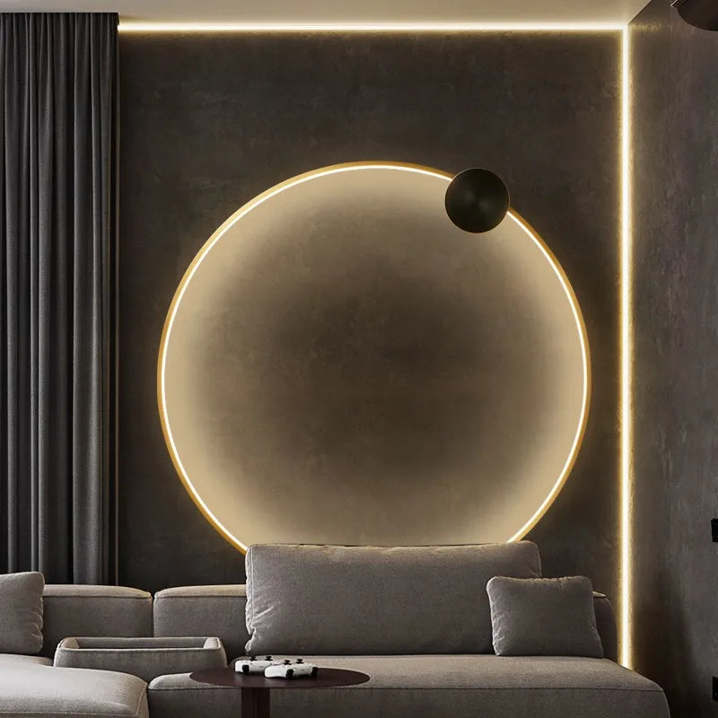 applique murale led en laiton style art déco pour intérieur moderne - vue 6 sur 23