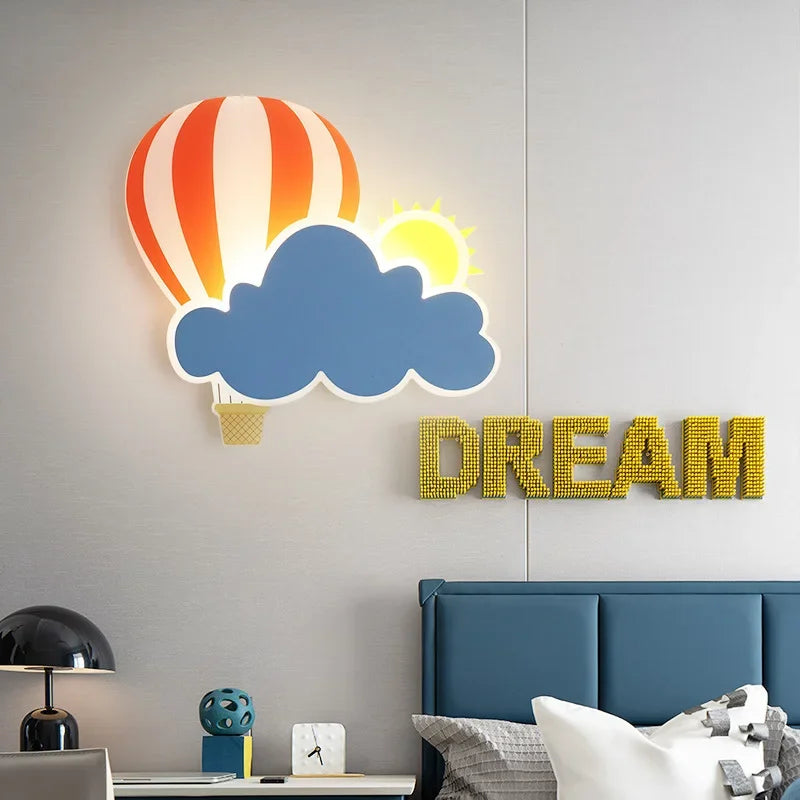 Applique murale LED moderne pour enfants chambre chevet étude allée mur lumière d'ambiance intérieur maison décorative luminaire - vue 5 sur 13