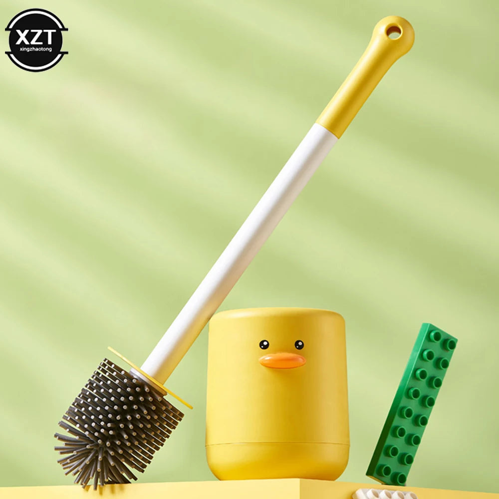 brosse en silicone avec support pour un nettoyage rapide - vue 4 sur 7