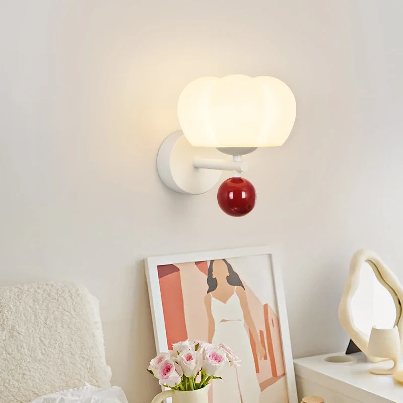 applique murale led en forme de champignon nordiques pour ambiance créative - vue 4 sur 11