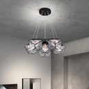 Luxuriöser nordischer Rubik's Cube Kronleuchter mit Sternendesign für das Wohnzimmer