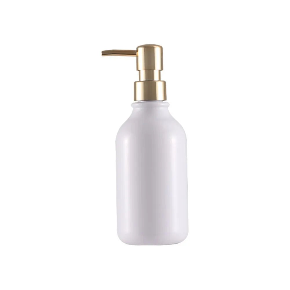 bouteille rechargeable en plastique pour shampoing et gel douche