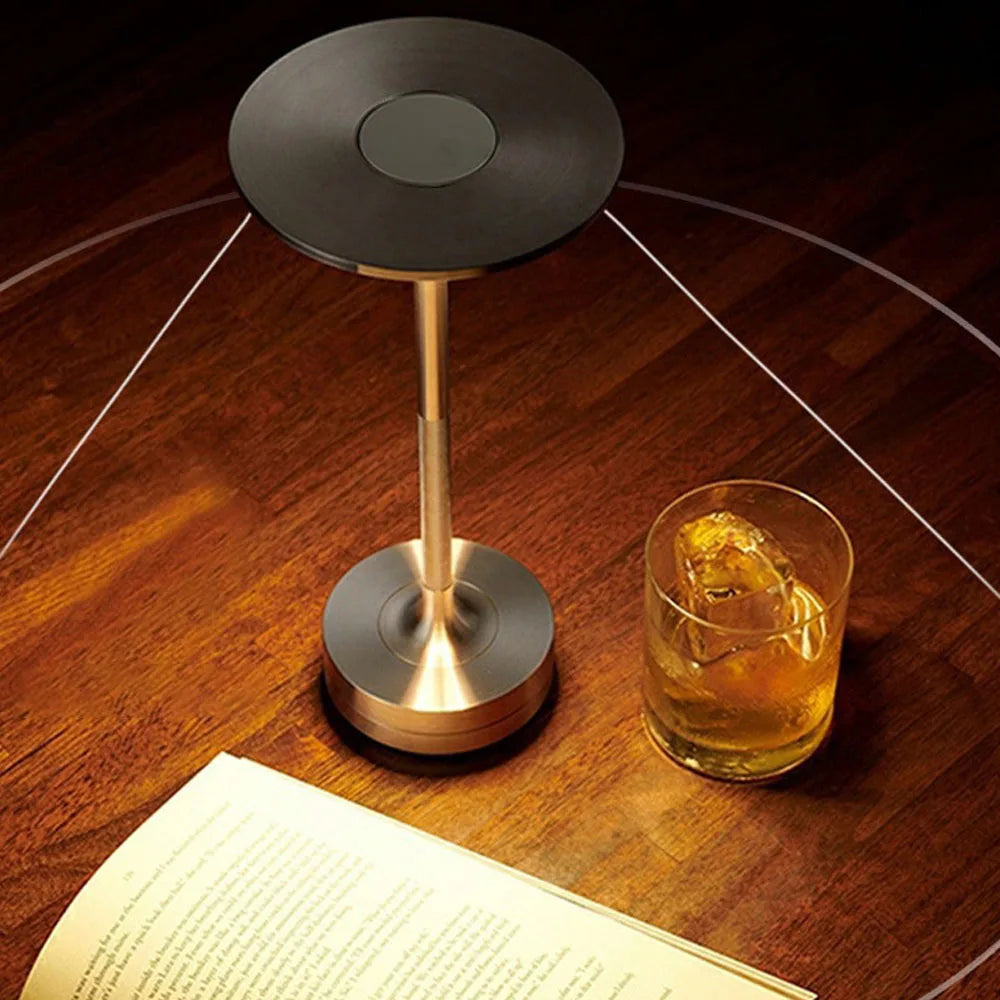 Lampe de Table pour chambre à coucher rechargeable LED interrupteur tactile lampe de bureau pour Restaurant lumières rechargeables USB-C lampe de Table de charge - vue 7 sur 12