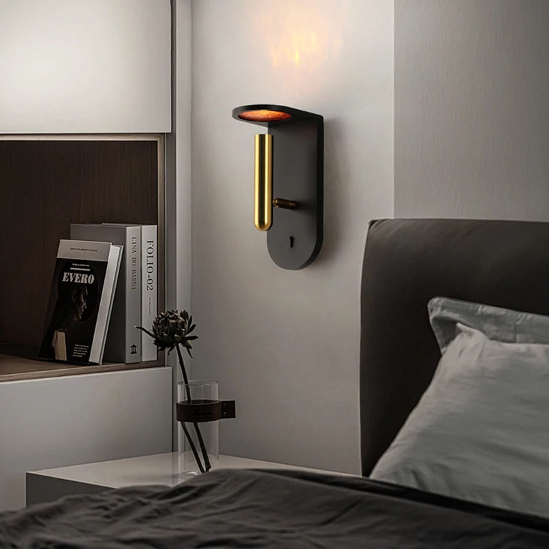 lustre led minimaliste flamme luxe appareil ménager moderne - vue 3 sur 9