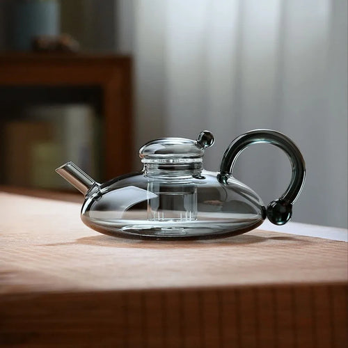 Theiere verre borosilicate resistante chaleur usage cuisine maison