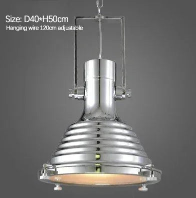 suspension industrielle rétro pour décoration moderne intérieure - vue 16 sur 17