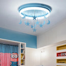 Kreative LED-Deckenleuchte für Kinderzimmer dekorativ und schlicht