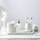 accessoires en céramique pour salle de bain complets et élégants