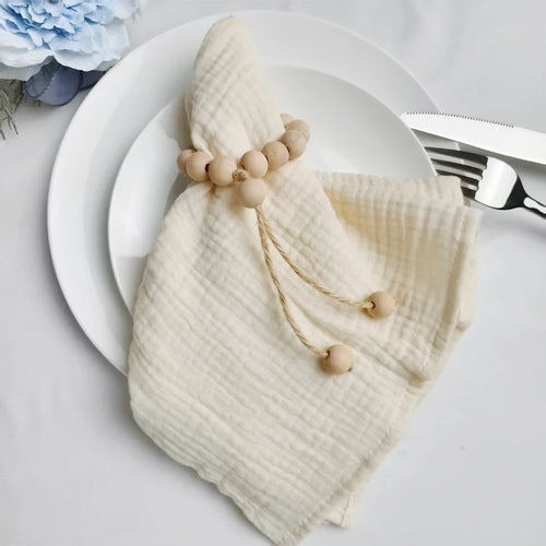 Serviette de table coton style coréen lot 10