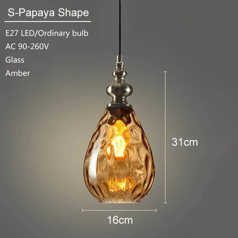 Moderne Pendelleuchte aus Glas für elegante Inneneinrichtung - vue 22 sur 27