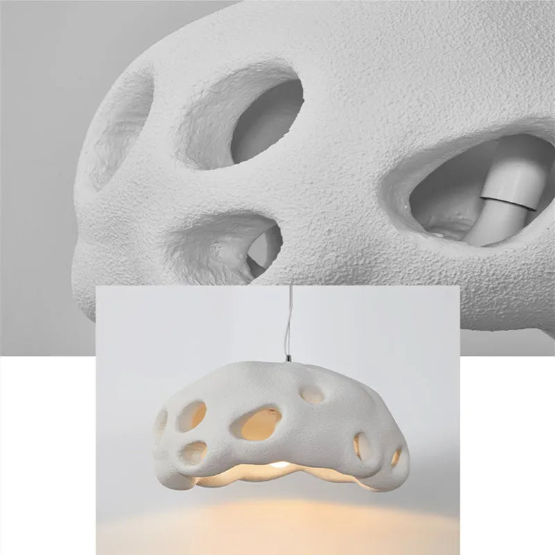 suspension design nordique wabi-sabi pour café et restaurant - vue 7 sur 12