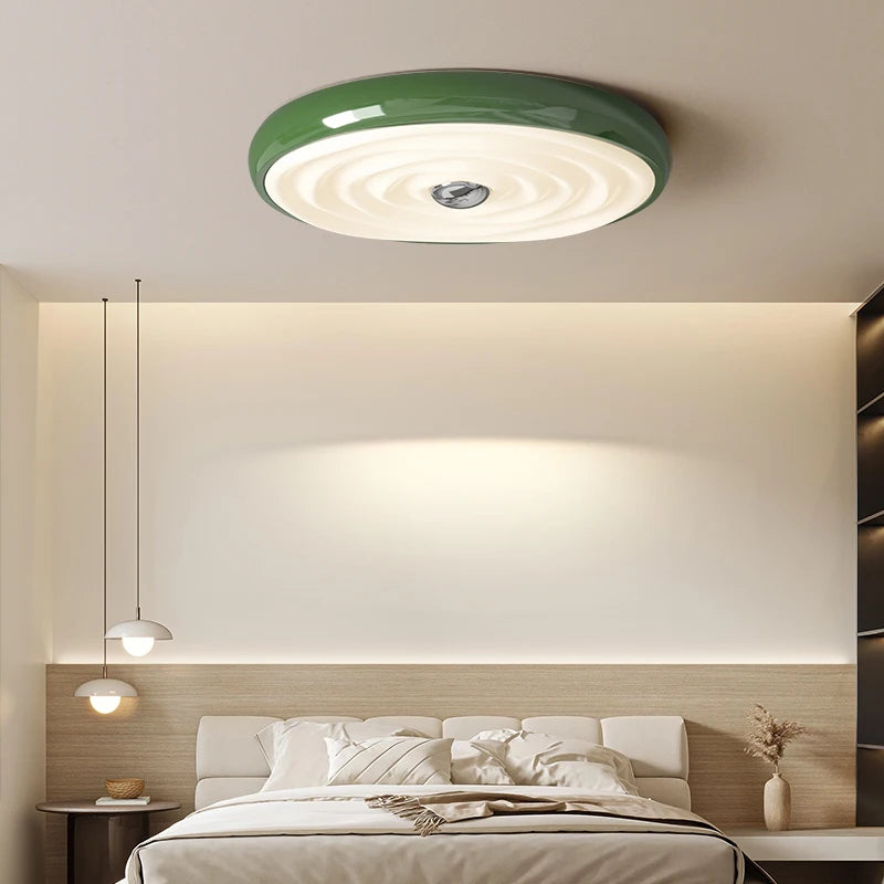plafonnier led moderne design nordique pour intérieur décoratif - vue 3 sur 9