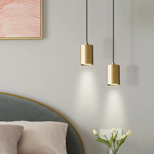 Minimalistischer LED-Kronleuchter aus Eisen für modernes Interieur - vue 3 sur 8