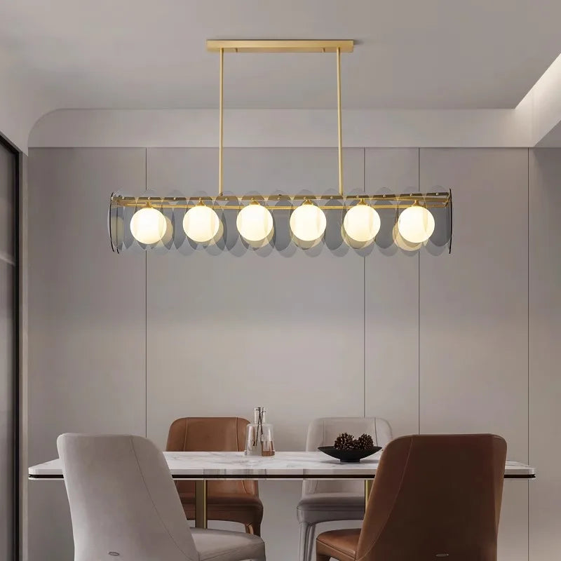 Lustre moderne led pour salle à manger pour plafond éclairage intérieur - vue 7 sur 16
