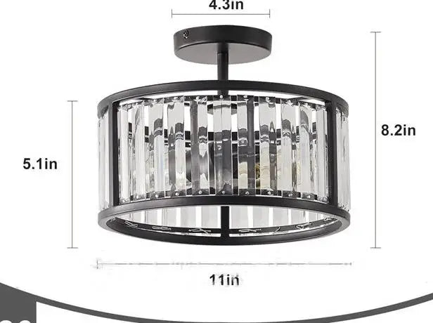 plafonnier moderne à haute luminosité pour intérieur élégant - vue 11 sur 10