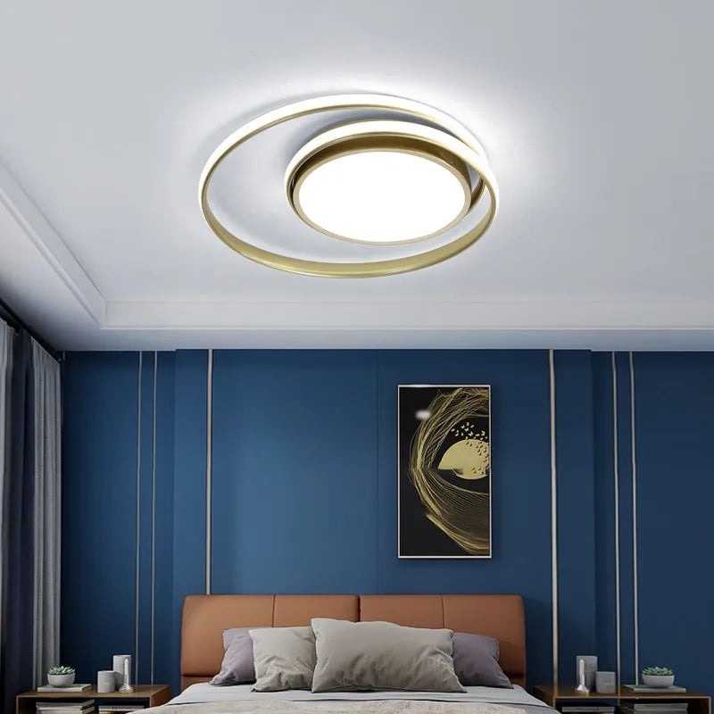 Moderne LED-Deckenleuchten für dekorative Innenbeleuchtung - vue 3 sur 16