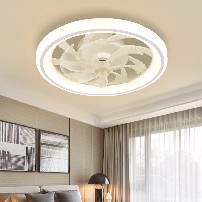 Ventilateur de plafond intelligent avec lumières - vue 4 sur 8