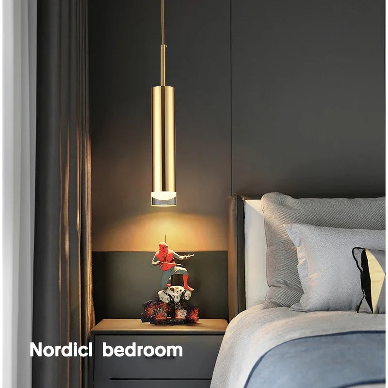 Lamp Modern Adjustable LED Pendant Light, Elegant Ceiling Hanging LED Light Fixture For Kitchen Island Living Room Bedroom - vue 4 sur 8