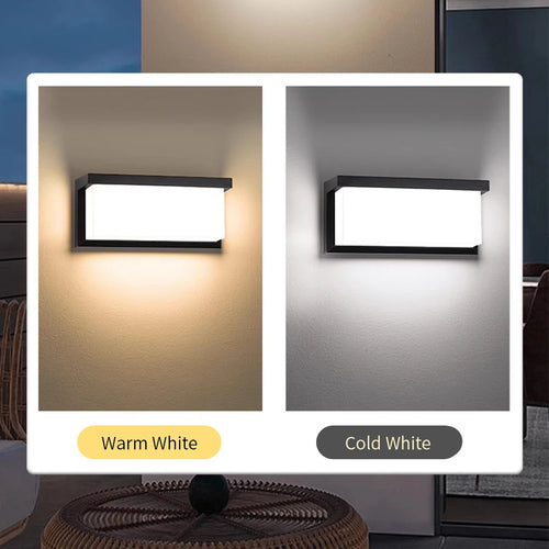 LED-Außenwandleuchte mit automatischem Bewegungssensor - vue 3 sur 20