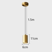 Minimalistischer LED-Kronleuchter aus Eisen für modernes Interieur