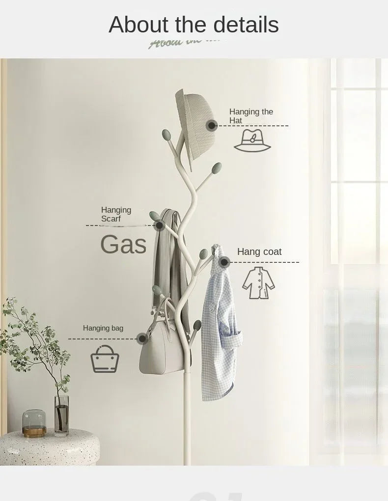 porte-manteau simple support de rangement pour vêtements - vue 5 sur 7