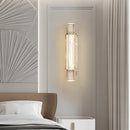 Style de luxe moderne créatif bulle LED monté appliques couleur or cristal verre chambre appliques murales