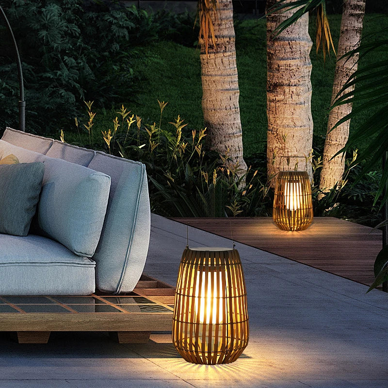 lampadaire solaire décoratif pour jardin et extérieur - vue 5 sur 13