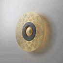 Wandleuchte aus Kupfer mit geschnitztem Design und LED-Licht Sisle