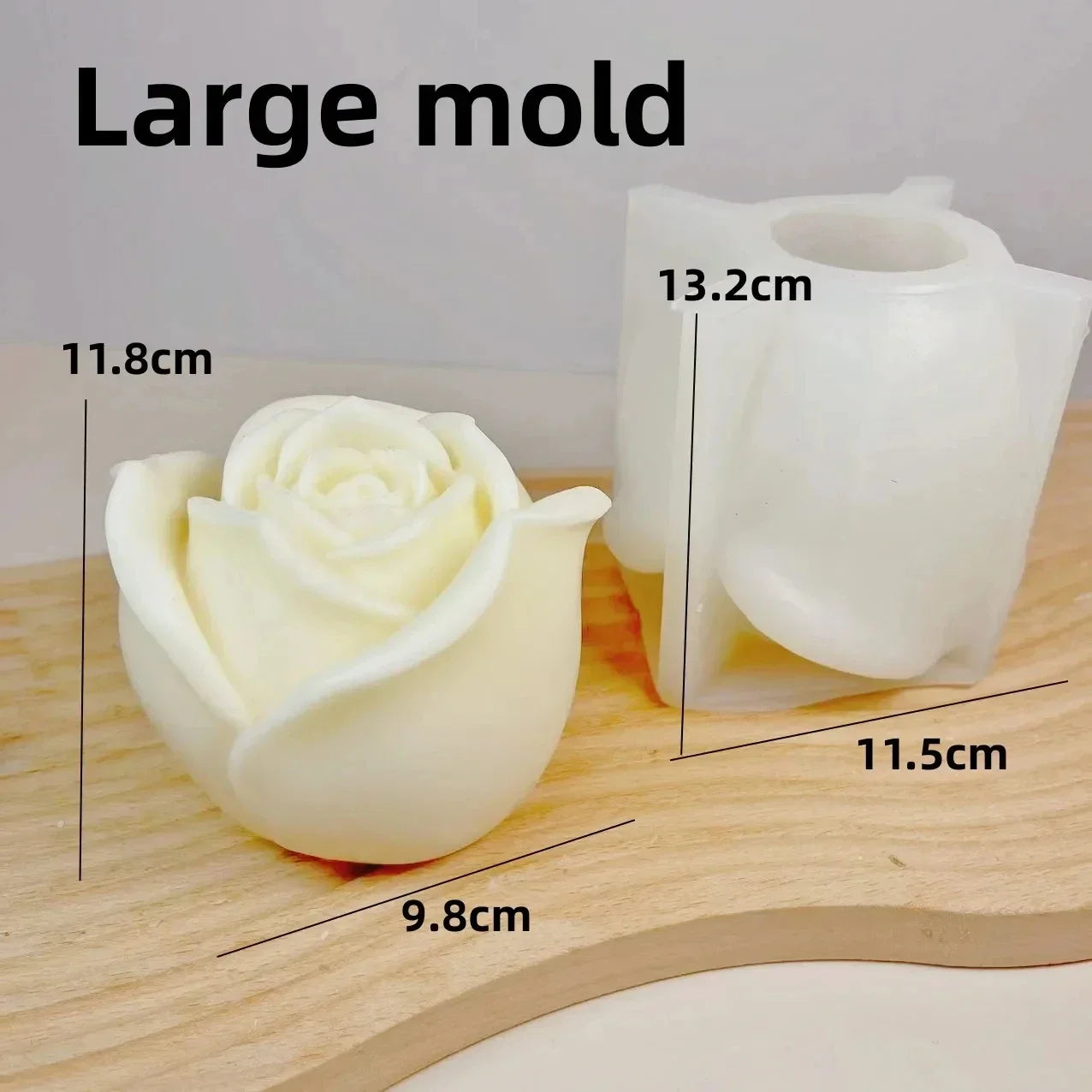 nouveau moule silicone bouquet roses chrysanthème pivoine cadeau saint valentin - vue 11 sur 18