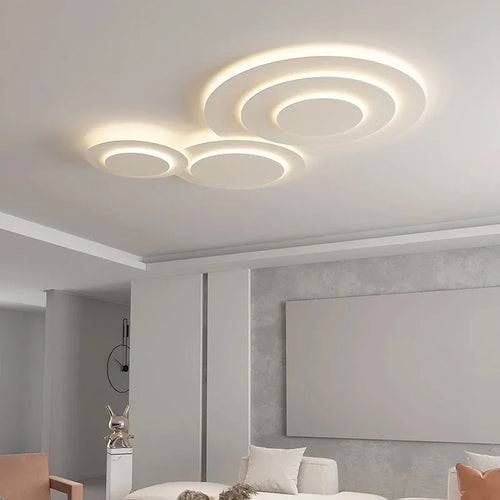 Moderner LED-Deckenleuchte für stilvolle Wohnraumbeleuchtung und elegante Dekoration - vue 2 sur 16